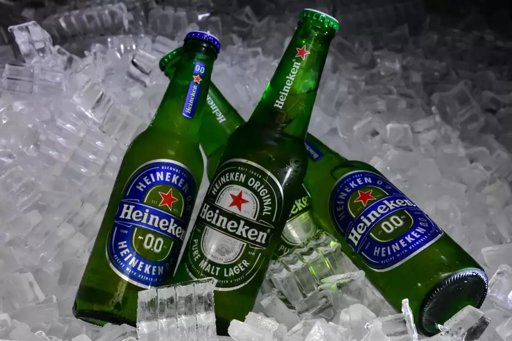 Cerveja Heineken zero long neck